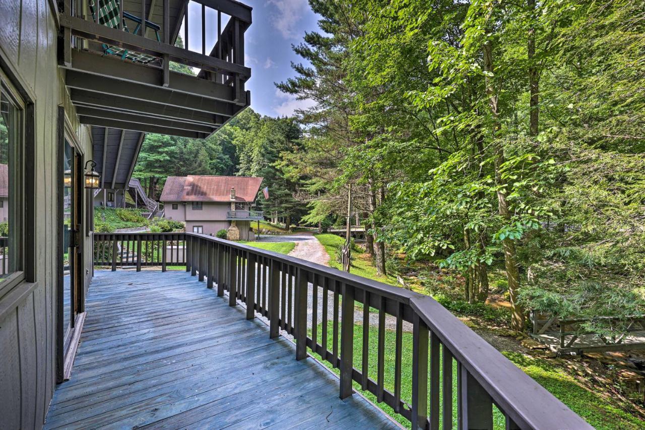 Roan Mountain Creekside Cabin Hike And Fish! Εξωτερικό φωτογραφία
