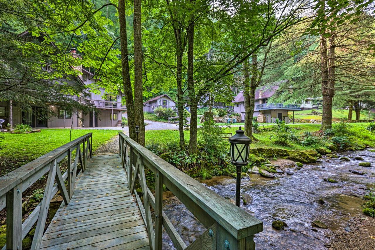 Roan Mountain Creekside Cabin Hike And Fish! Εξωτερικό φωτογραφία